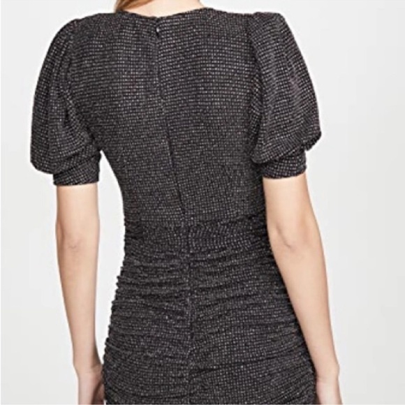 NWT For Love and Lemons Metallic Glitter Dress M - Picture 2 of 13